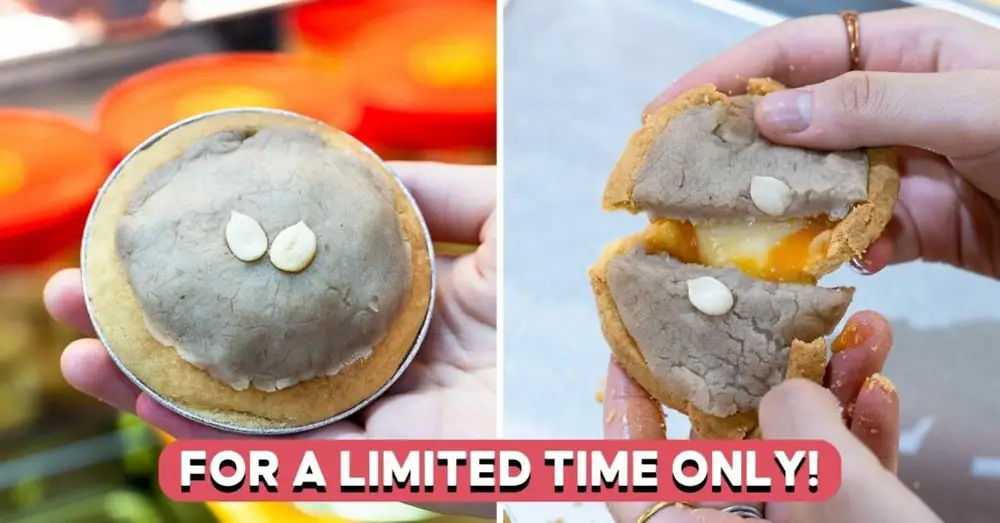 Hung Huat Cakes And Pastries Has New Orh Nee Milk Mochi With Salted Egg Tart