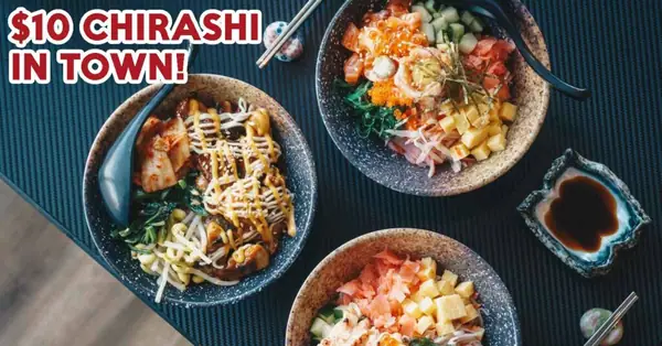 Tenkaichi Has $10 Nett Bara Chirashi, Mentaiko And Cheesy Teriyaki Don During Lunch In Town