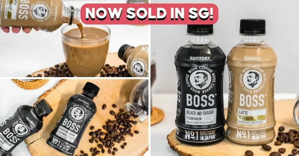 You Can Now Get Japan’s Famous BOSS Coffee At 7-Eleven Outlets Islandwide
