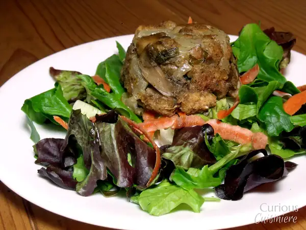 Dill and Mushroom Stuffing Muffins
