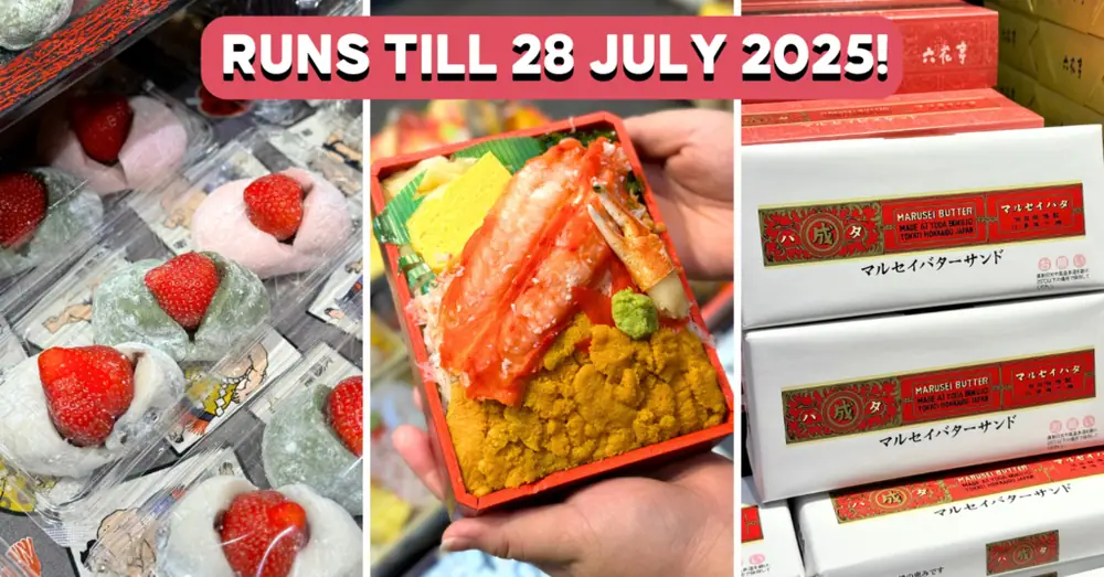 Takashimaya’s Hokkaido Fair Returns With Loaded Seafood Bento, Strawberry Daifuku And More