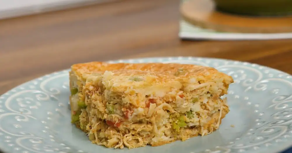Receta fácil de pastel de pollo