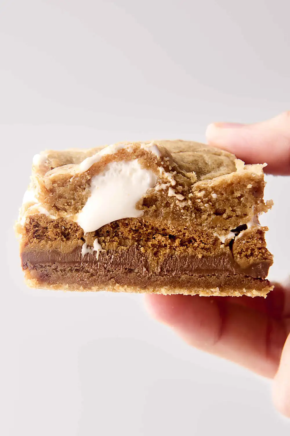 Ooey Gooey S'mores Bars - with Optional Biscoff Cookie Butter