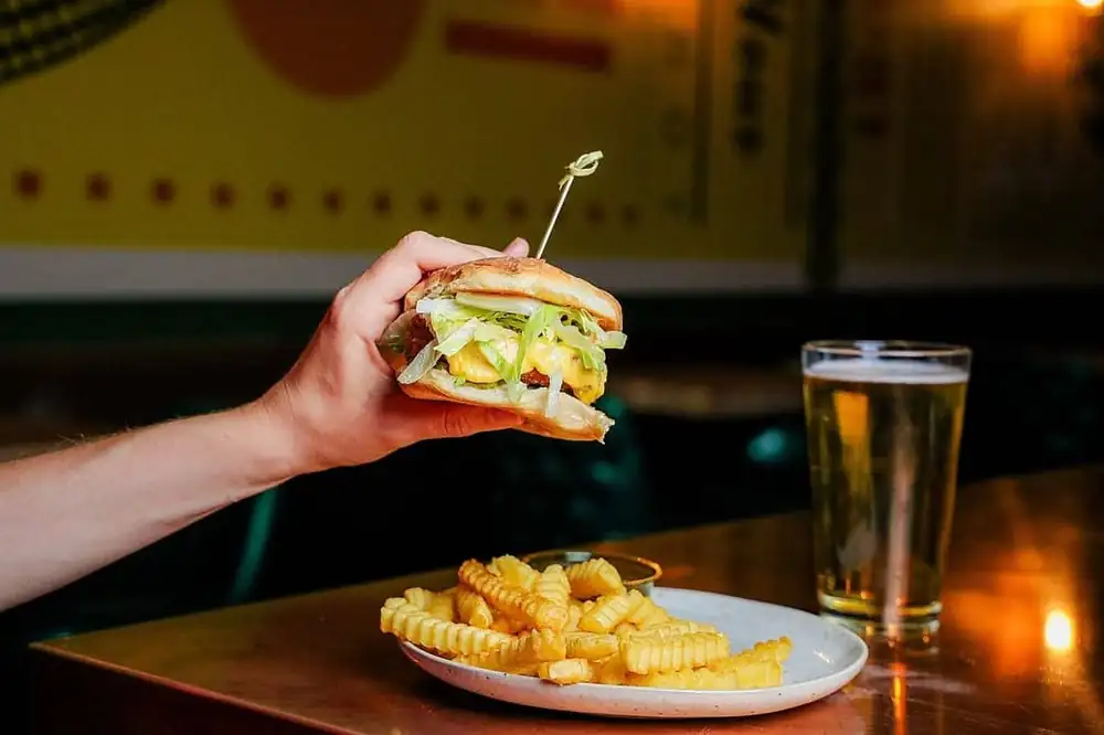 Rebellyous Foods’ Plant-Based Chicken Patty Joins Great State Burger Menu Amid $2.4M Funding Boost