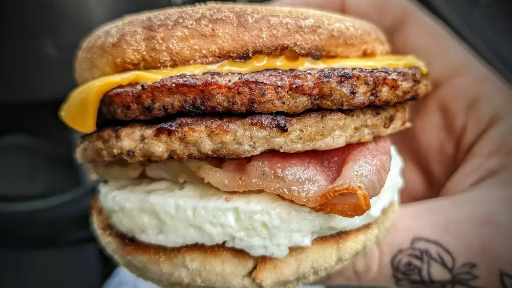 You Can Still Order The Discontinued Triple Breakfast Stacks McMuffin At McDonald's