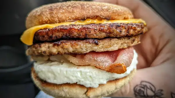 You Can Still Order The Discontinued Triple Breakfast Stacks McMuffin At McDonald's