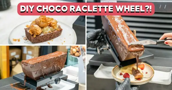Get SG’s First Chocolate Raclette Wheel At Awfully Chocolate In Orchard