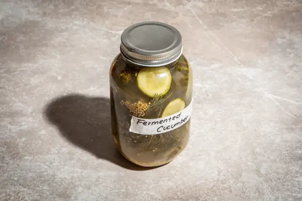 Fermented Cucumber With Mustard Seeds And Dill Recipe
