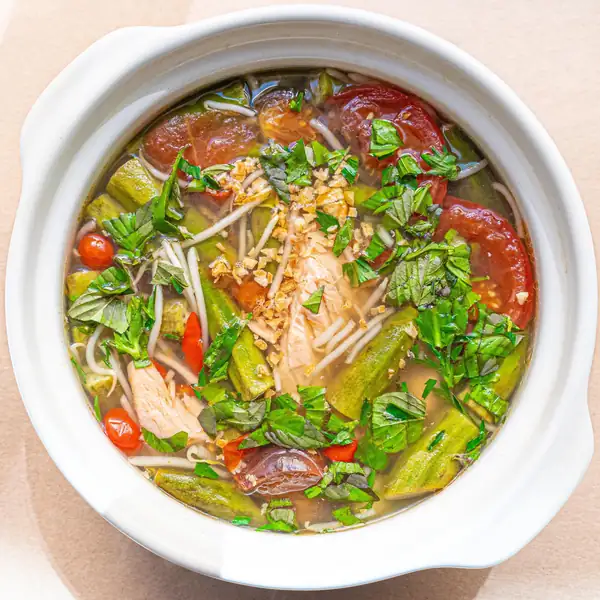 Vietnamese Sweet and Sour Fish Soup (Canh Chua Ca)