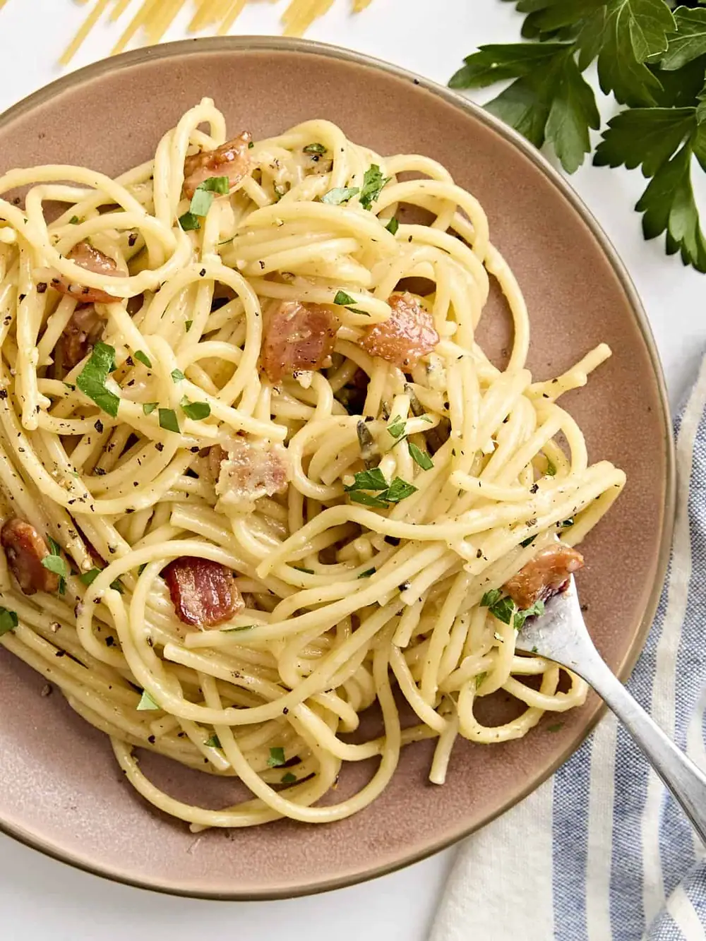 Easy Spaghetti Carbonara