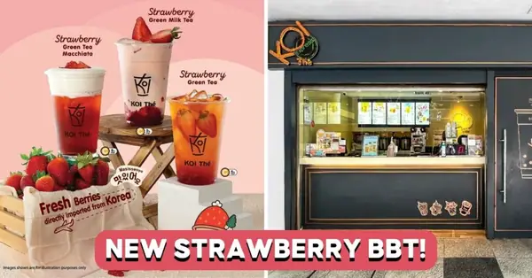 KOI Will Launch New Korean Strawberry Series On 18 Dec