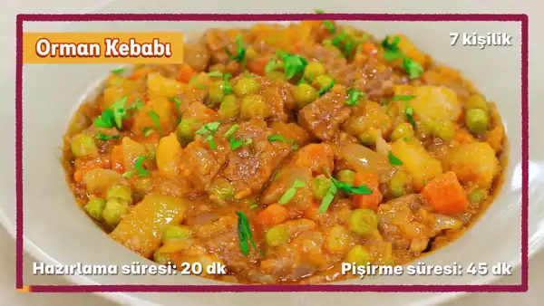 Carne tierna: Kebab del bosque