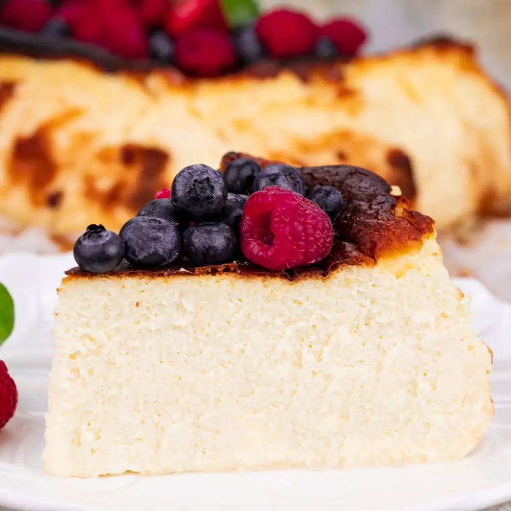 Basque cheesecake
