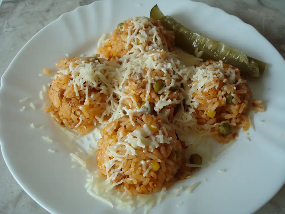 Poultry risotto