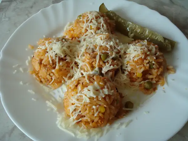 Poultry risotto