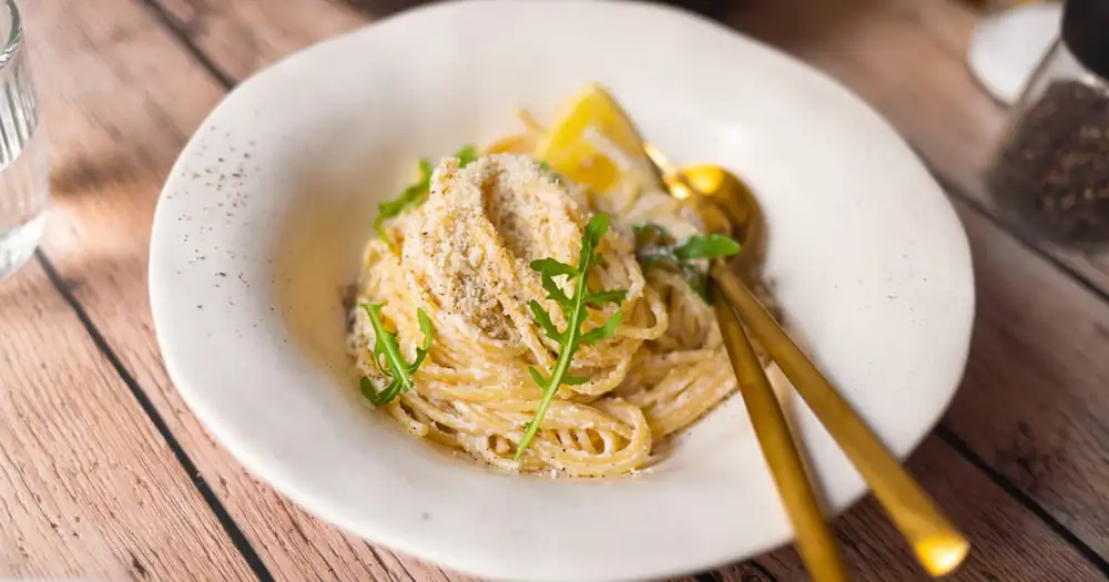 Vegan Cacio e Pepe Pasta