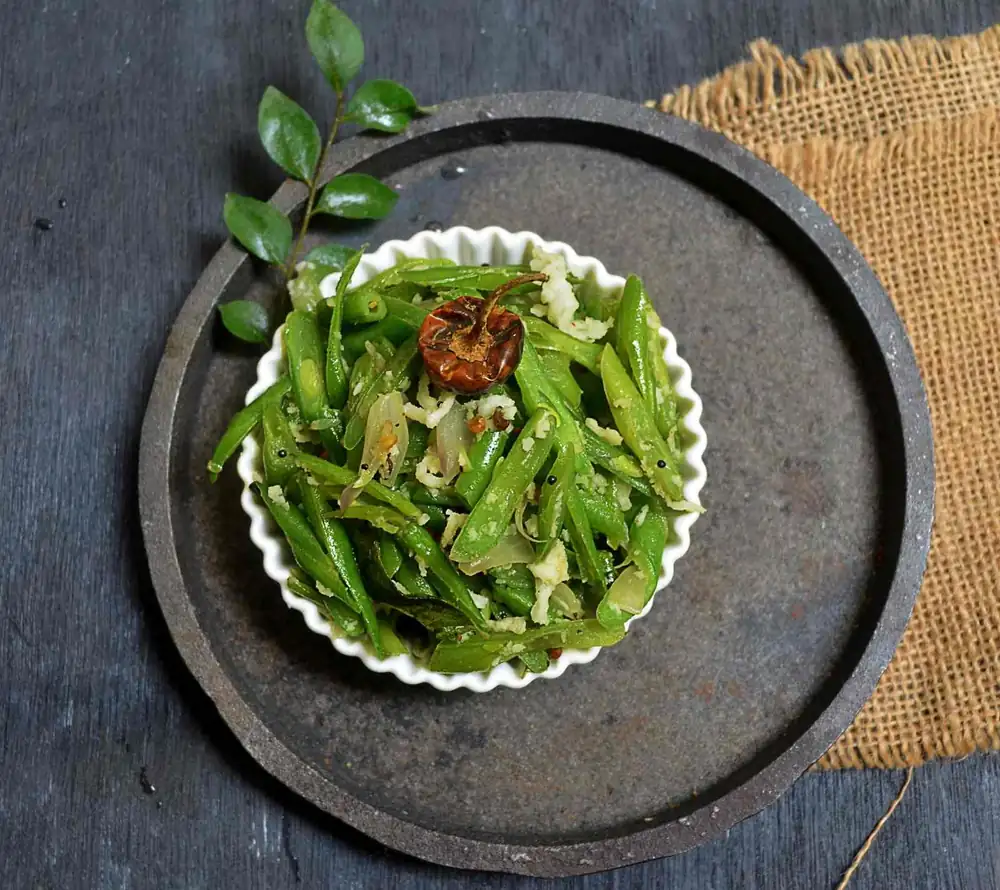 Goan Style French Beans Foogath Recipe Recipe