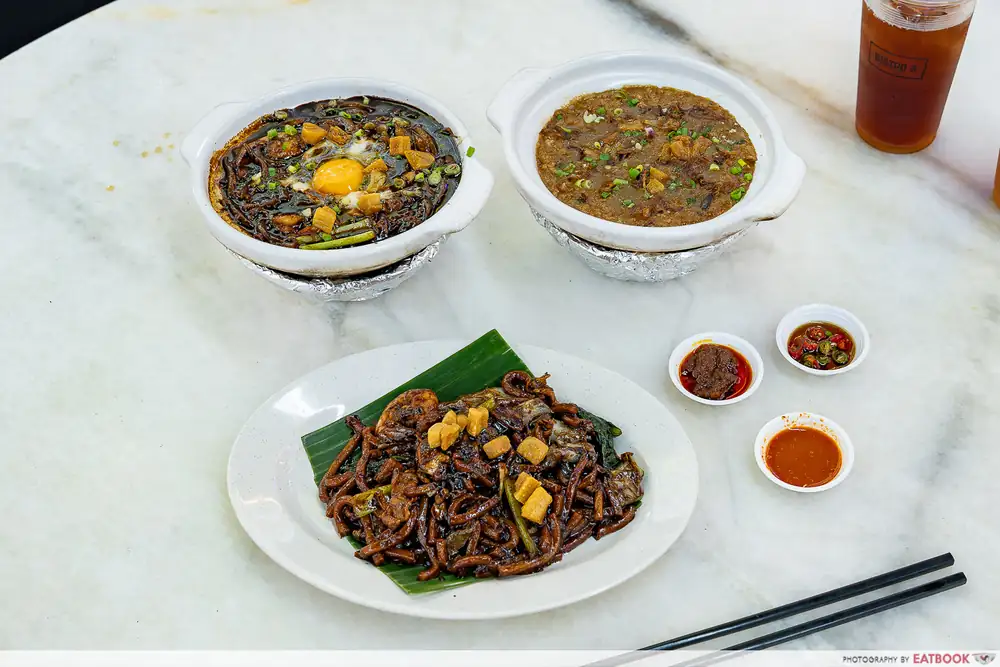 Dynasty Fried Porridge Review: Famous Fried Porridge And KL Hokkien Mee In Jalan Besar
