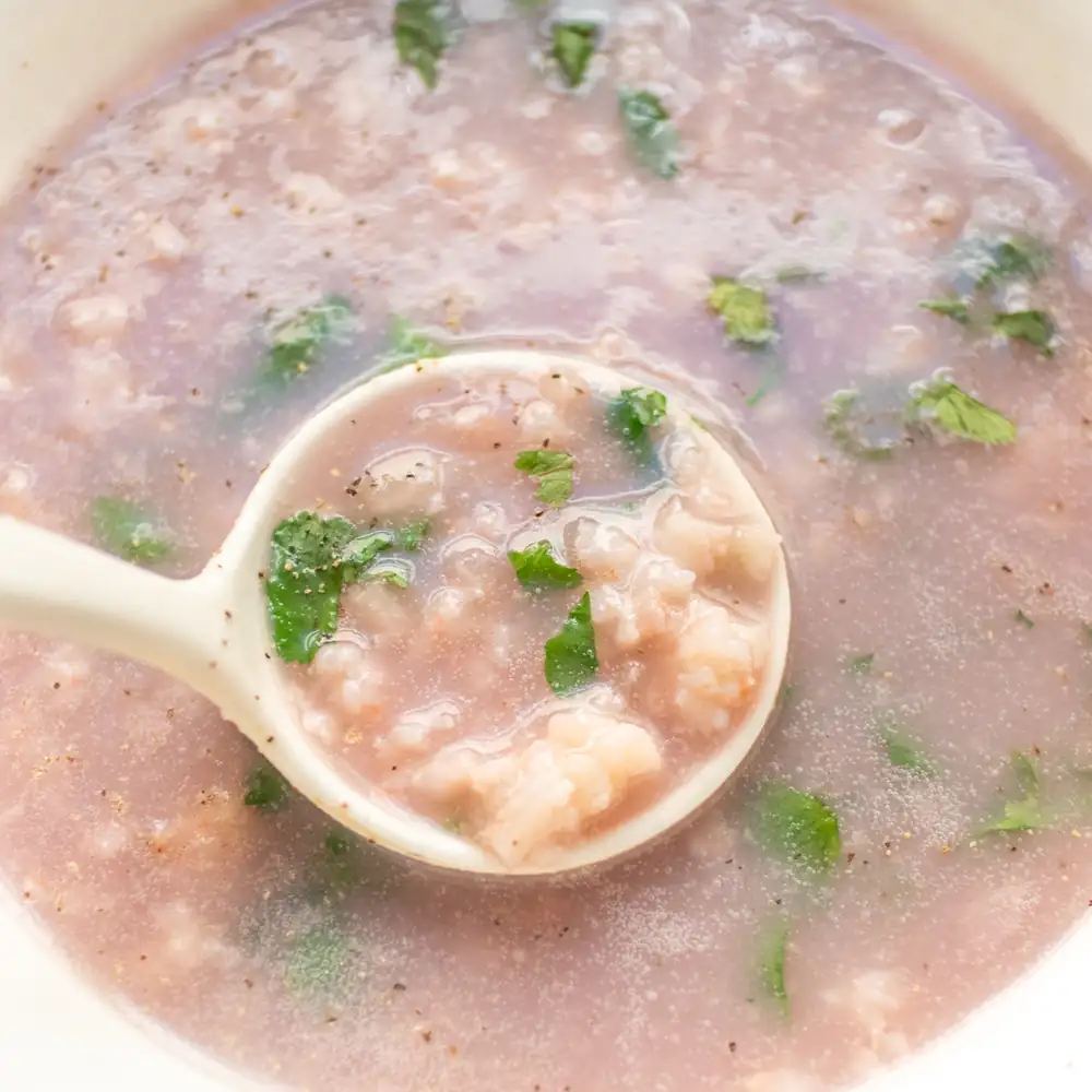 Canh Khoai Mỡ (Vietnamese Purple Yam Soup)