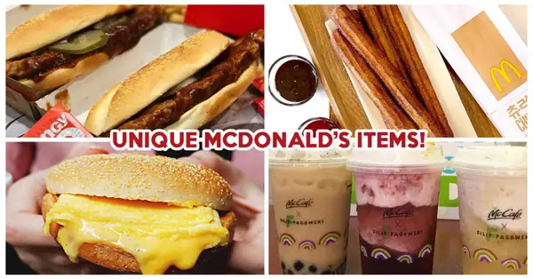 10 Unique McDonald’s Items From Around The World Including Cheese Tea And Vegetarian McSpicy