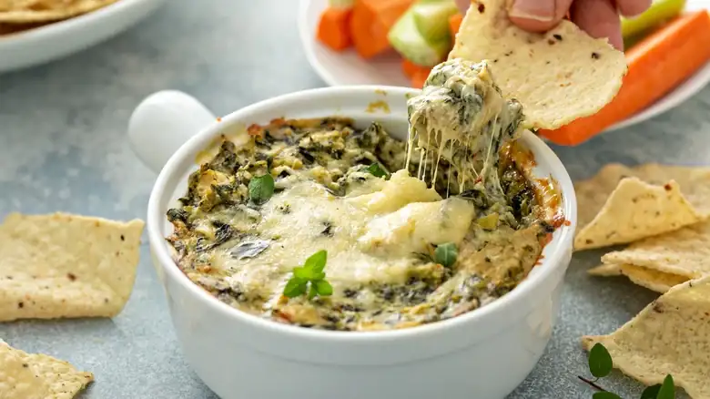 Give Spinach Artichoke Dip A Major Protein Boost With One Addition