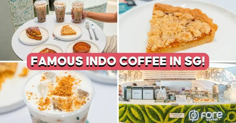 Fore Coffee: New Bugis Cafe With Modern Indonesian Coffee And Unique Lattes