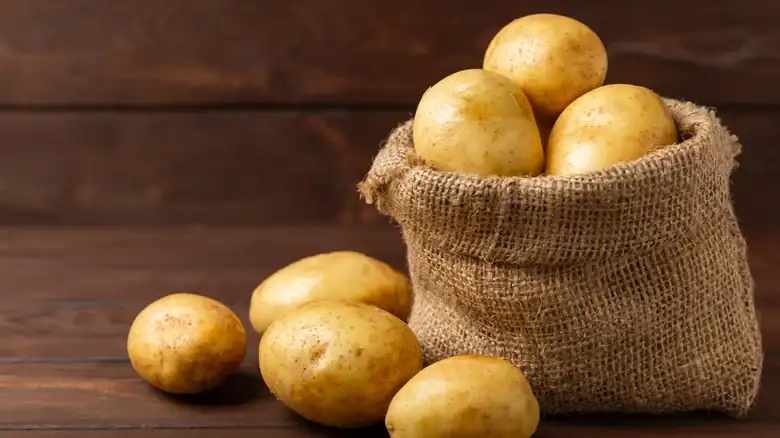 The places in the kitchen where potatoes spoil the fastest