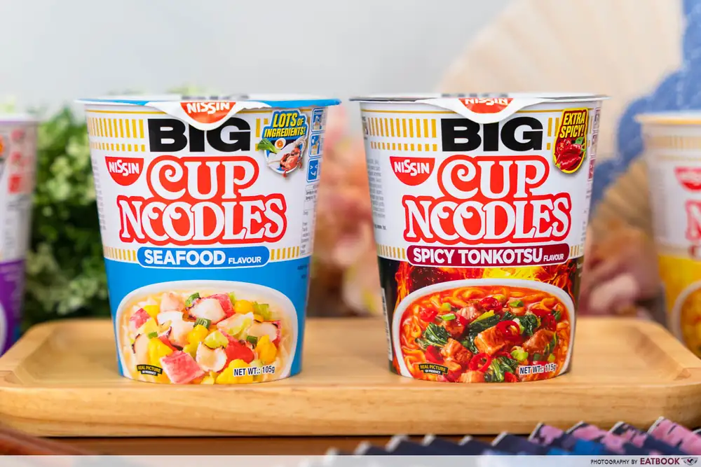 NISSIN Launches Spicy Tonkotsu Big Cup Noodles