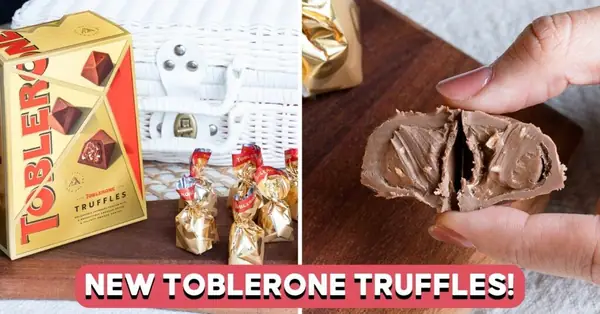 Toblerone’s New Chocolate Truffle With Honey-Almond Nougat Is Finally In SG