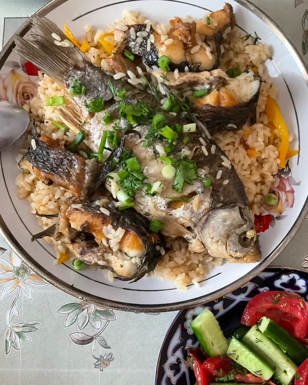 Uzbek Fish Plov Recipe