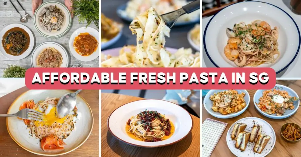 12 Restaurants In Singapore With Fresh Pasta Under $30++