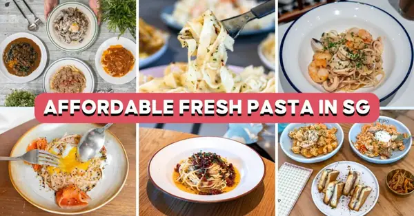 12 Restaurants In Singapore With Fresh Pasta Under $30++