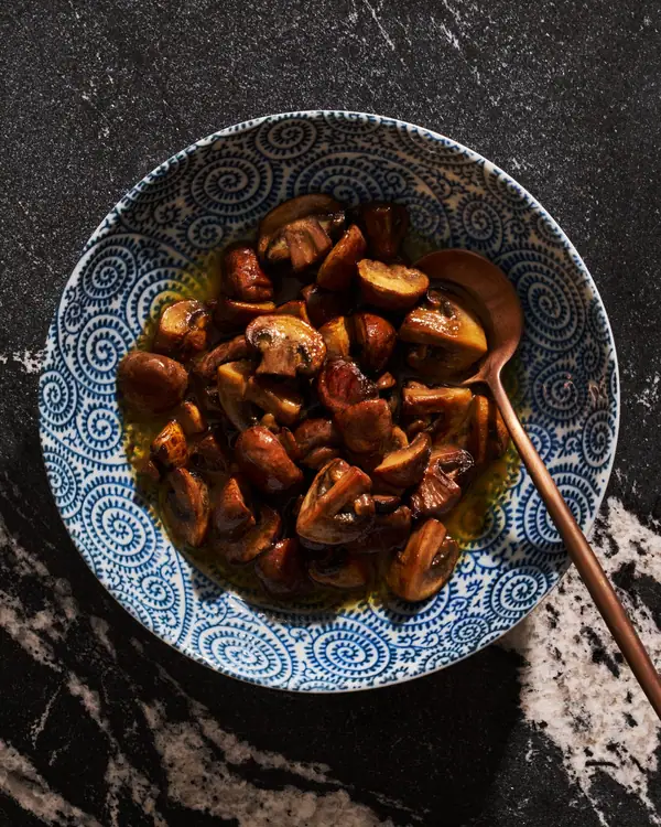 Sautéed Mushrooms With Koji Sauce Recipe