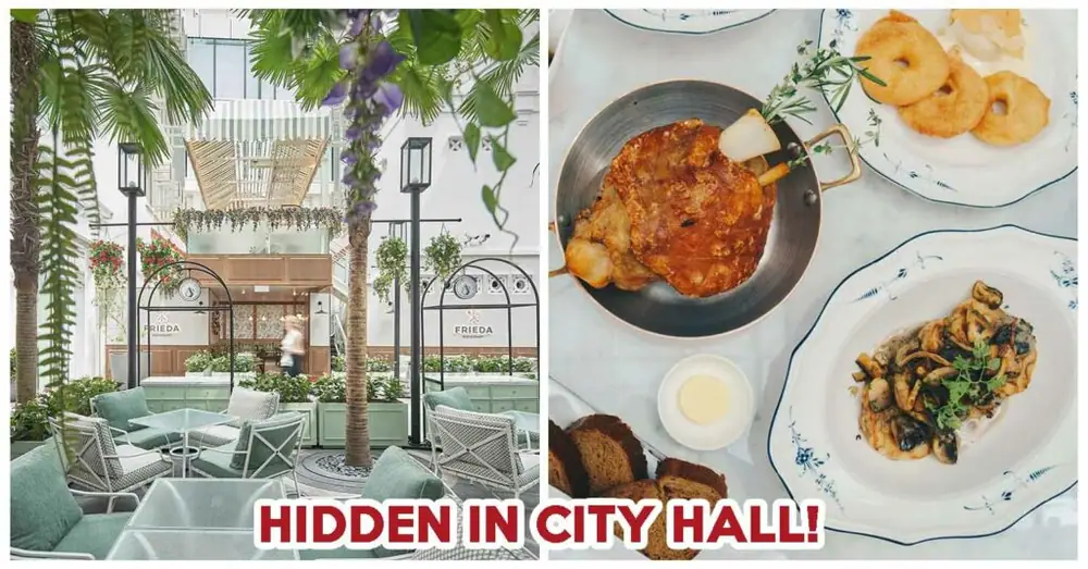 Reseña de Frieda: Un precioso restaurante con temática de jardín que sirve codillo de cerdo crujiente y auténtico Schnitzel