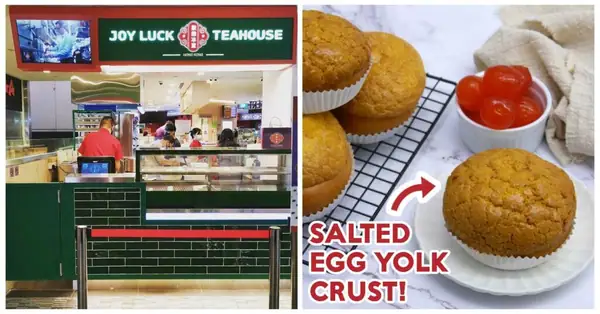 Joy Luck Teahouse To Open In Plaza Singapura With Salted Egg Crust Bolo Bun