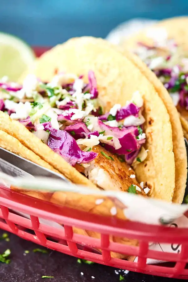 Baked Fish Tacos Recipe - Healthy, Gluten Free, 10 Min Prep