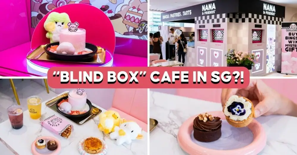 El primer café de bingsu con cajas sorpresa de Singapur abre sus puertas en Suntec City