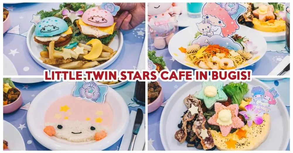 Little Twin Stars x Kumoya Pop-Up Cafe Opens From 19 November, With Galaxy Cake And Kawaii Bao Burgers