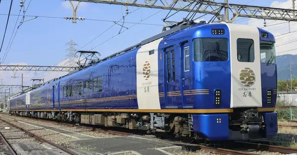 Luxury train with French dining car to launch in central Japan