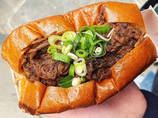 Recette BBQ beef roll