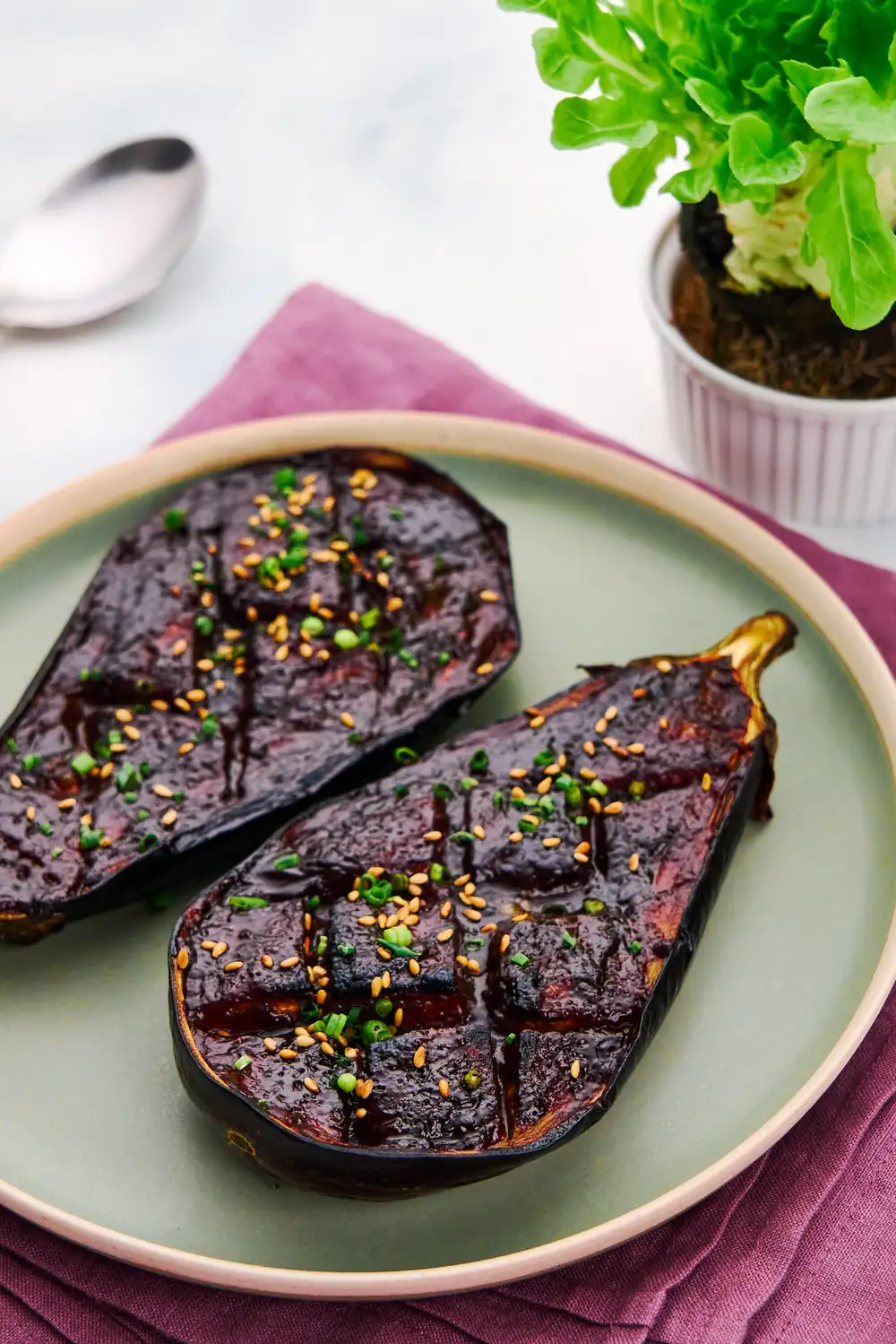 Nasu Dengaku (Miso Glazed Eggplant)