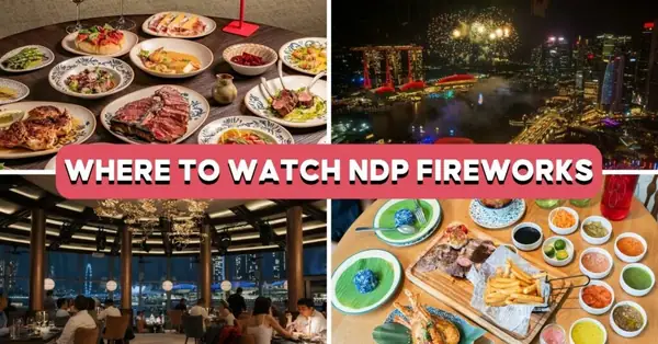 16 Best Restaurants In Singapore To Watch The NDP Fireworks Over A Meal