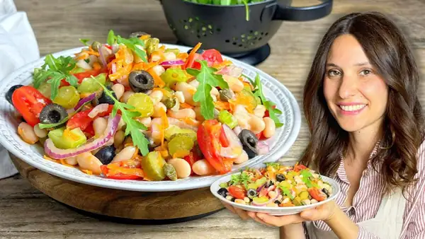 Ensalada de alubias: La receta para una comida fresca y sabrosa en un solo plato