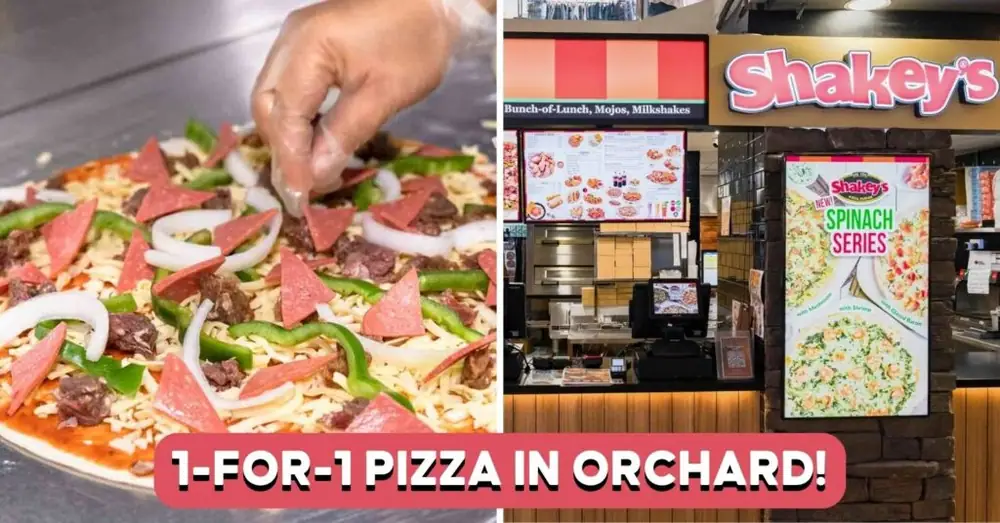 Shakey's Pizza Parlor Has 1-For-1 Pizza Promo From 24 To 25 Sep
