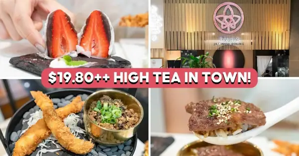 Tsuta Japanese Dining Has High Tea Under $20 In Somerset