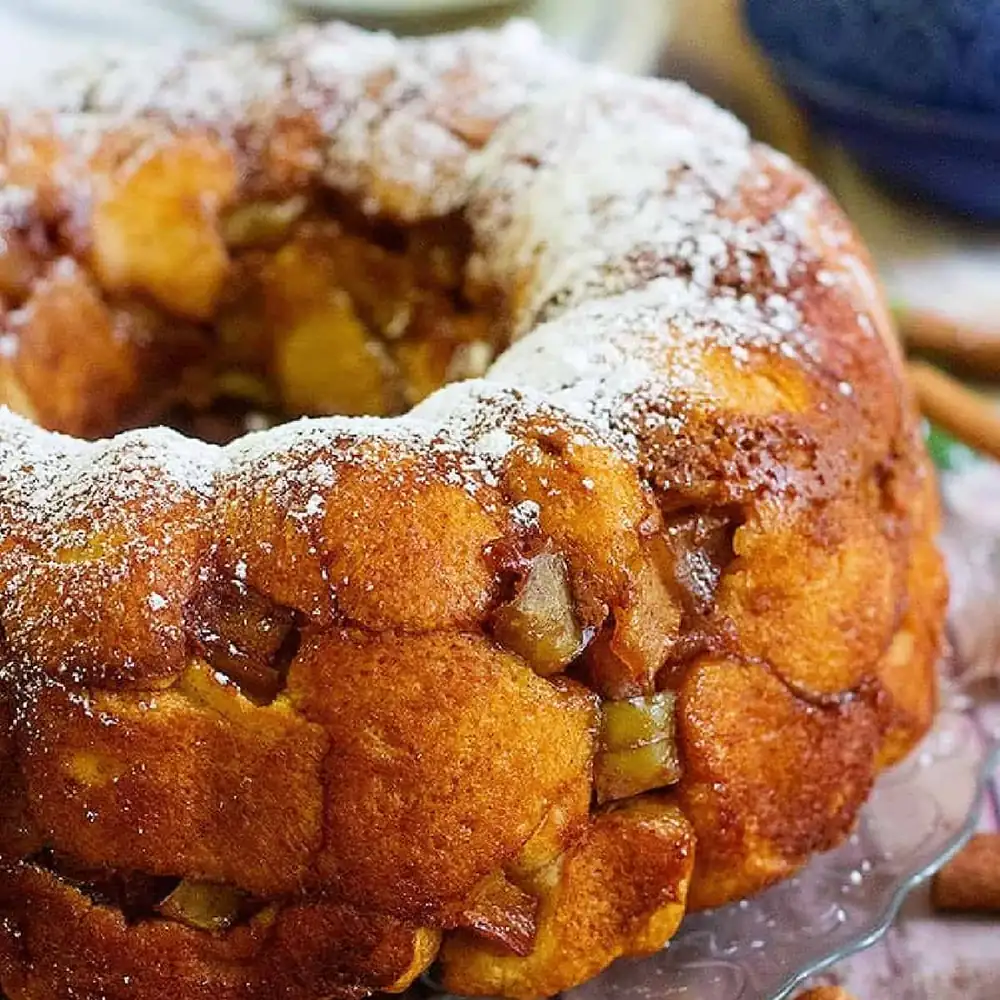 Cinnamon Apple Monkey Bread From Scratch