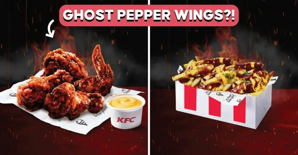 KFC Has New Ghost Pepper Dunked Wings With Cheese Sauce Till 22 July 2025