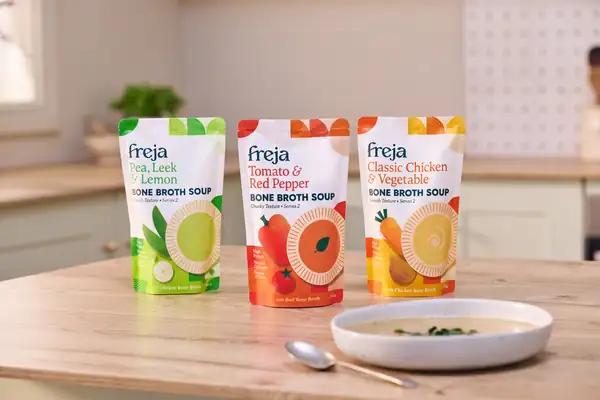 Freja enters ambient soup category with bone broth-based range