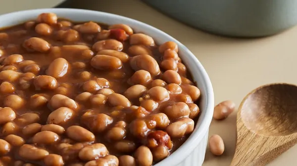 The Cajun-Style Meat For Baked Beans That Takes Bacon Down A Peg