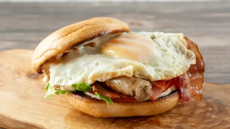 A better breakfast sausage sandwich, using a classic technique